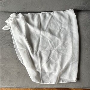 Sheer White Sarong